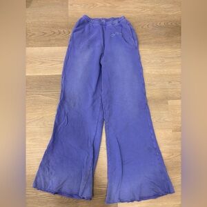 ERL‎ PURPLE FLARE SWEATPANT